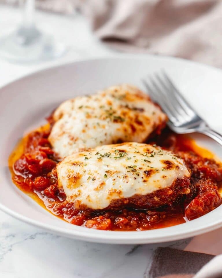 Stuffed Italian Sausage with Cheesy Tomato Sauce Recipe