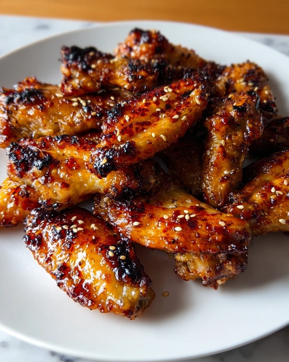 Sticky Pineapple-Teriyaki Chicken Wings in 3 Steps Recipe - Recipe Image