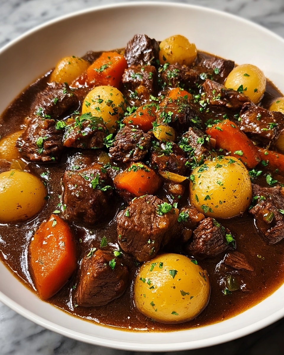 One-Pot Autumn Beef Stew Recipe - Recipe Image