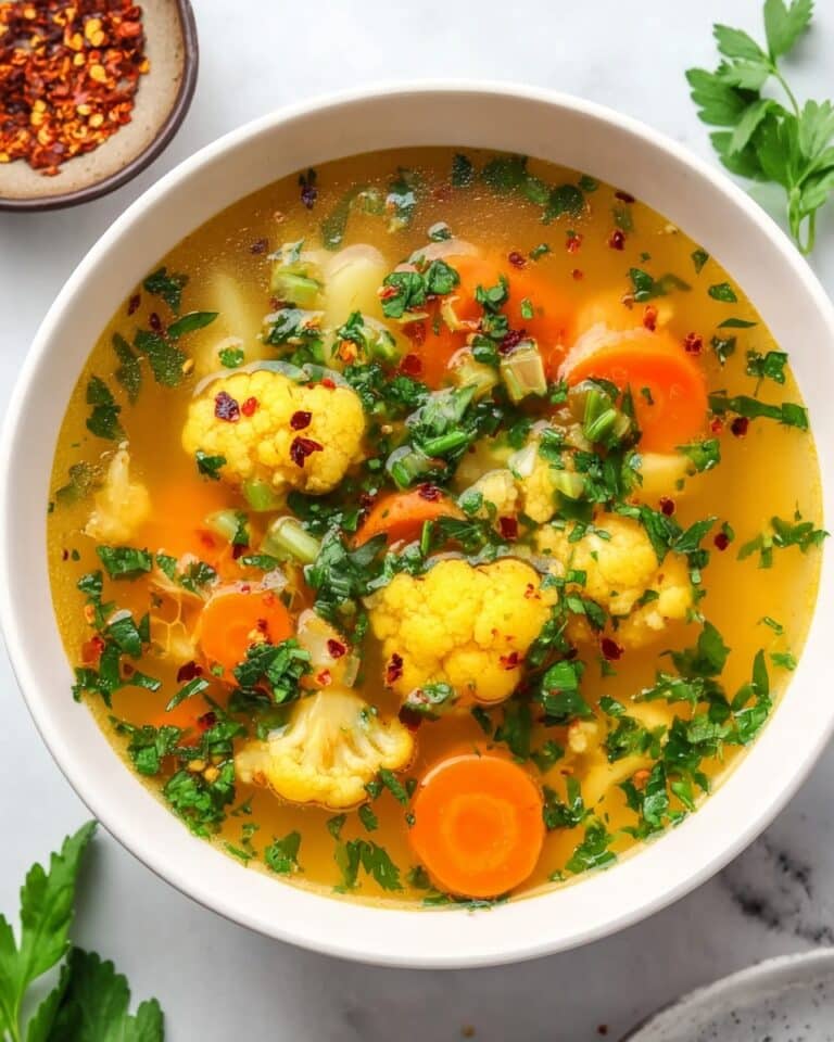 Anti-Inflammatory Vegetable Soup with Turmeric Recipe