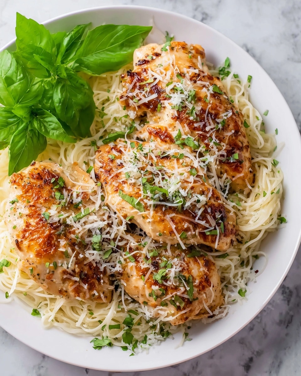 Keto Slow Cooker Garlic Parmesan Chicken Recipe - Recipe Image