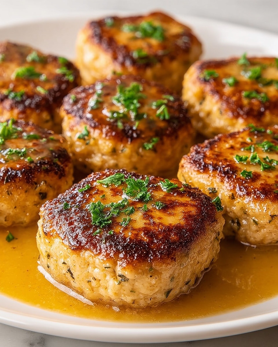 Garlic Parmesan Chicken Meatloaves Recipe - Recipe Image