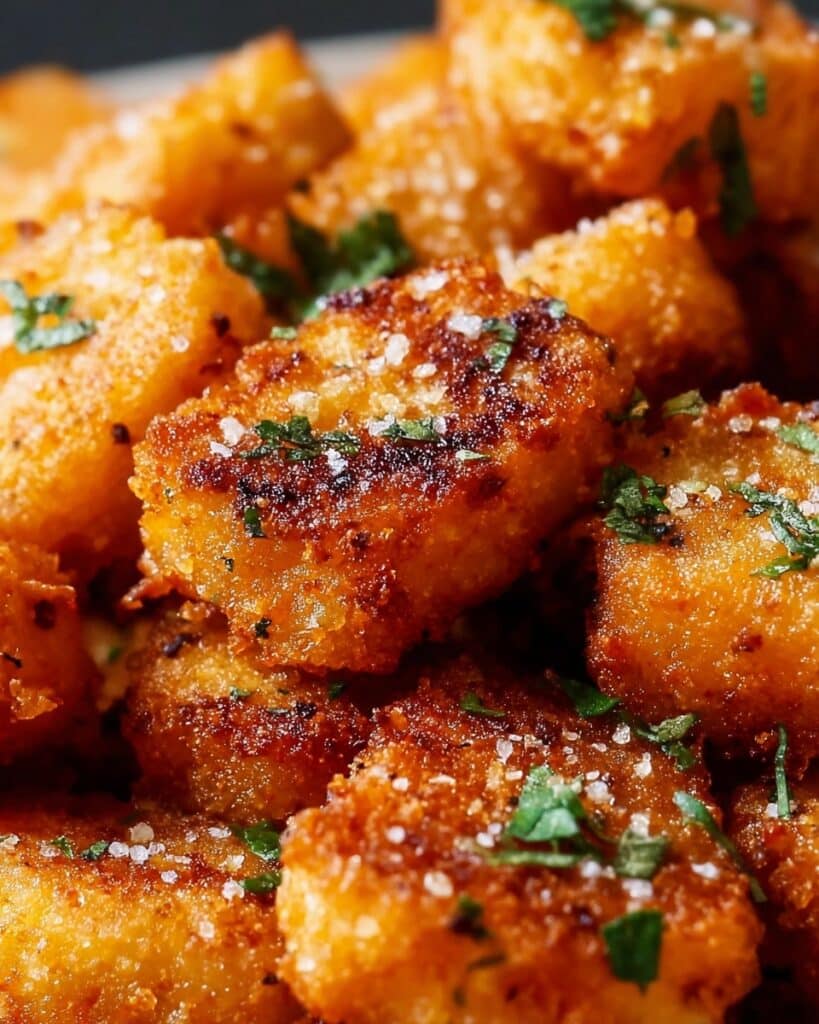 Smashed Roasted Carrots with Parmesan and Garlic Recipe