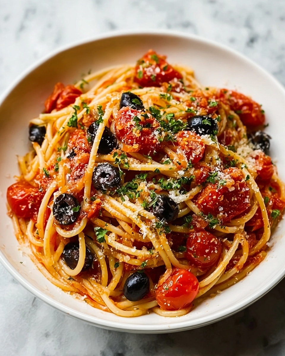 Pasta Puttanesca Recipe - Recipe Image