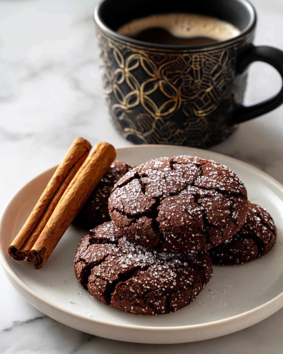 Chewy Mexican Hot Chocolate Cookies Recipe - Recipe Image