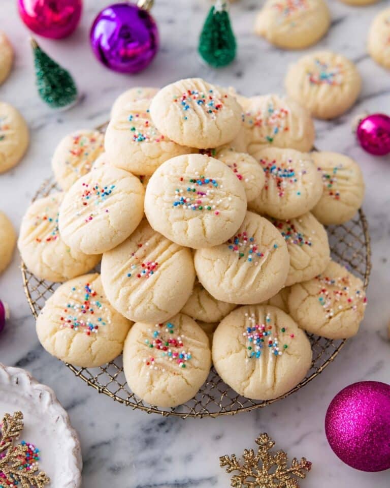 Whipped Shortbread Cookies Recipe