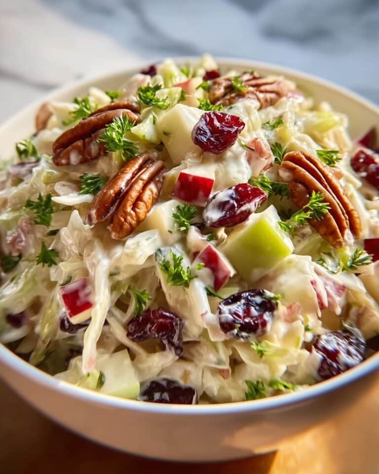 Apple Cranberry Coleslaw Recipe