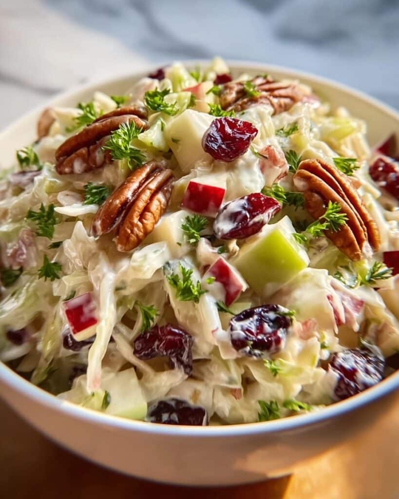 Apple Cranberry Coleslaw Recipe