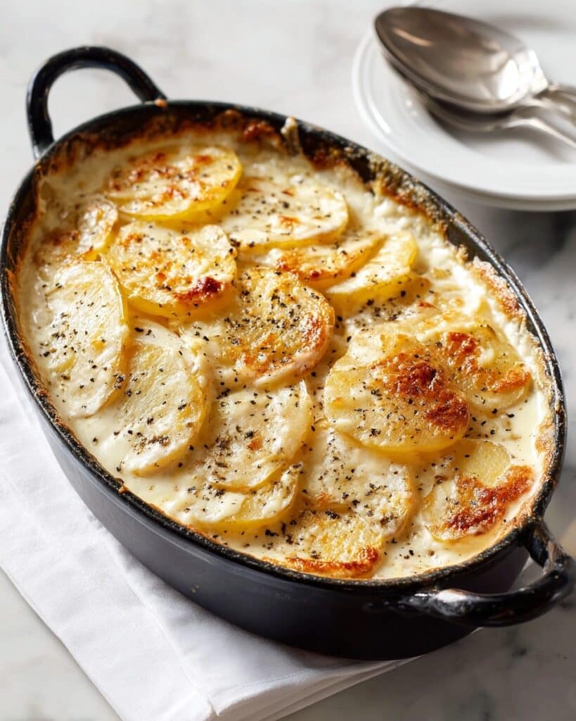 Parmesan Scalloped Potatoes Recipe