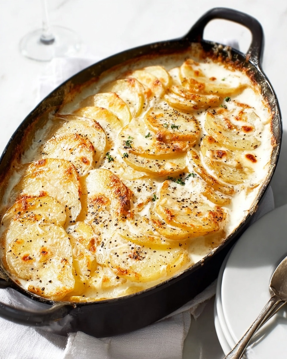 Parmesan Scalloped Potatoes Recipe - Recipe Image