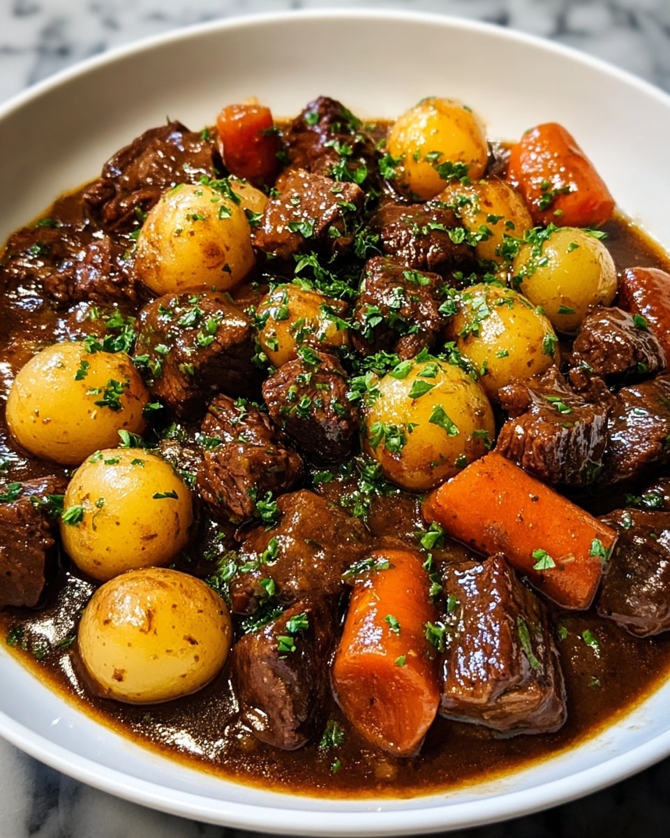 One-Pot Autumn Beef Stew Recipe - Recipe Image