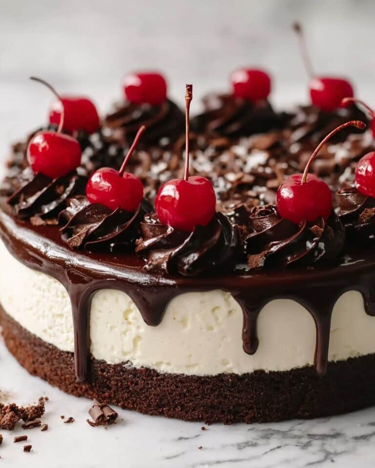 Decadent Black Forest Cheesecake Recipe