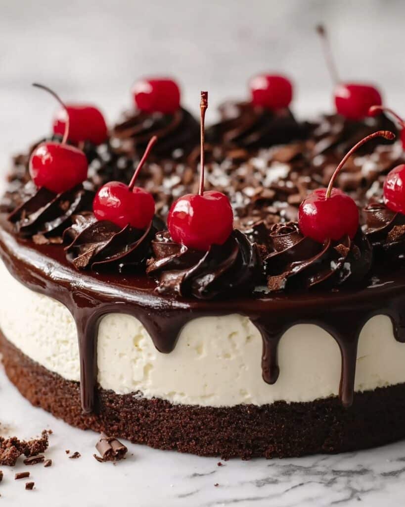 Decadent Black Forest Cheesecake Recipe