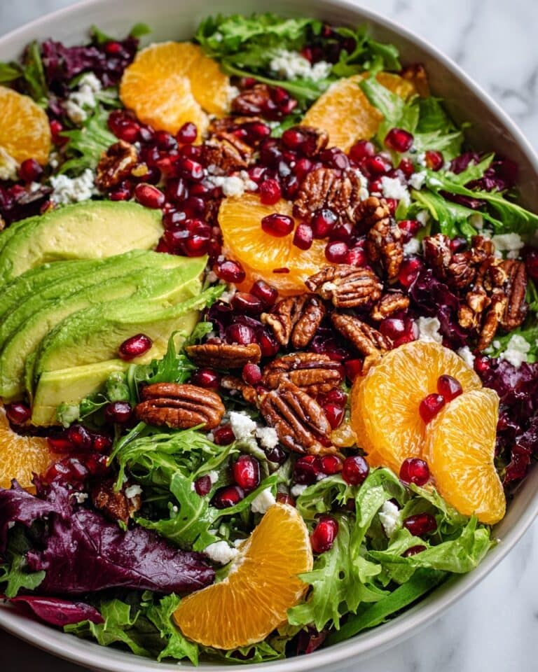 Mandarin Orange Salad with Honey Vinaigrette Recipe