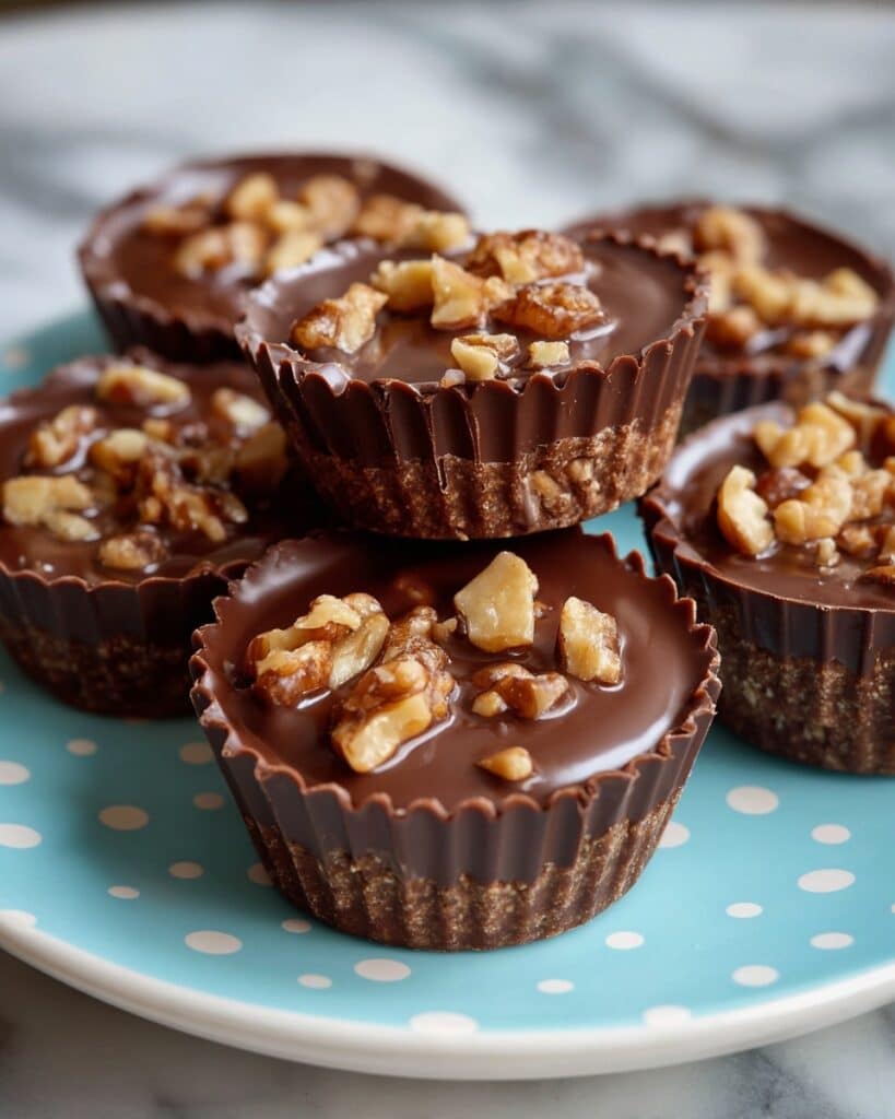 Chocolate Peanut Butter Rice Krispie Cups Recipe