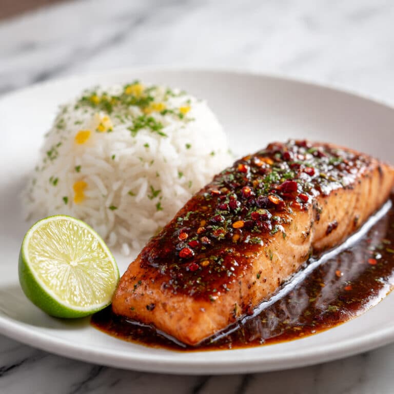 Sweet and Spicy Hot Honey Salmon Recipe