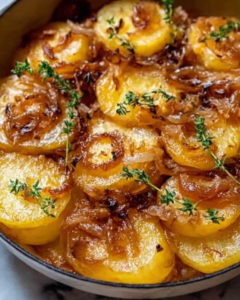 Savory French Onion Potato Bake Recipe