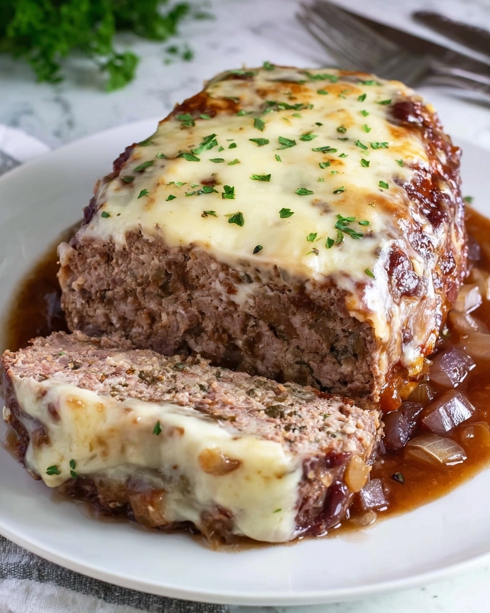 French Onion Meatloaf Recipe - Recipe Image