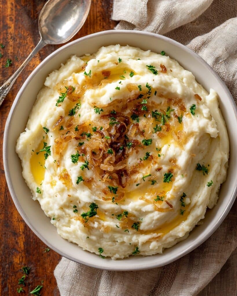 French Onion Mashed Potatoes Recipe