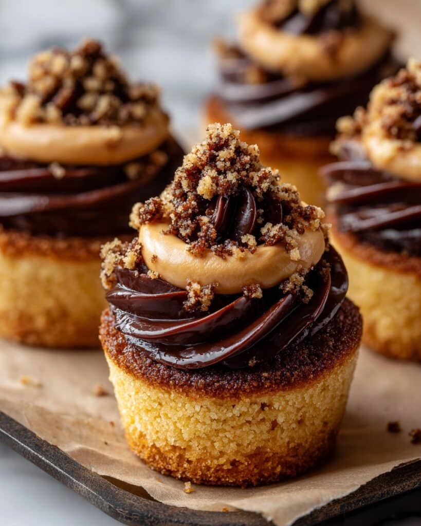 Decadent Chocolate Babka Muffins with Espresso Crumble Recipe