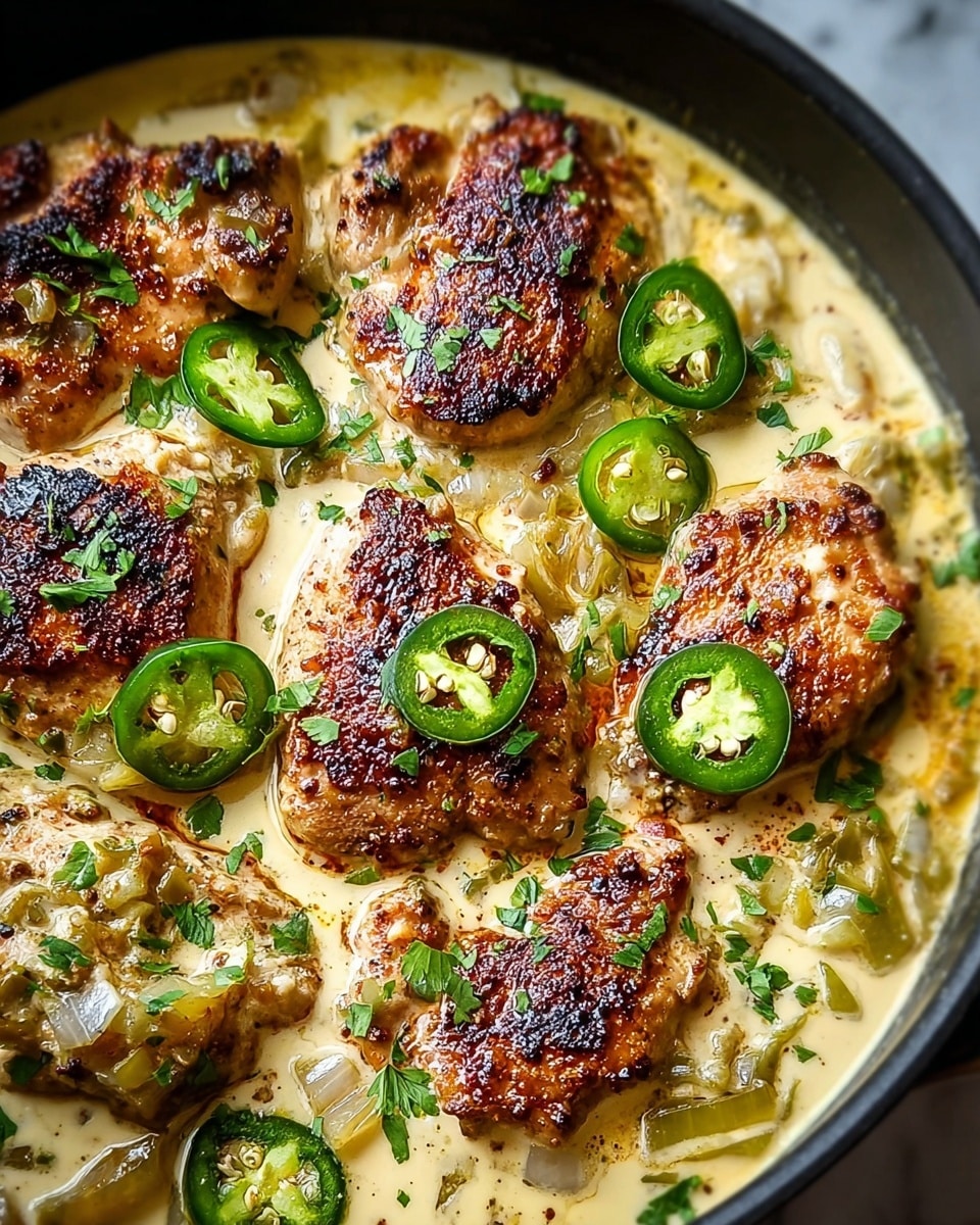 Creamy Pepperoncini Chicken Skillet Recipe - Recipe Image
