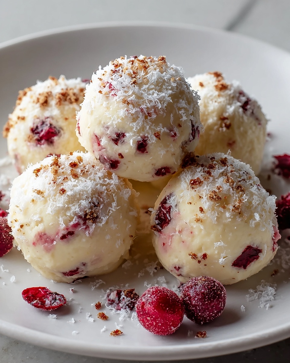 White Chocolate Raspberry Truffles Recipe - Recipe Image