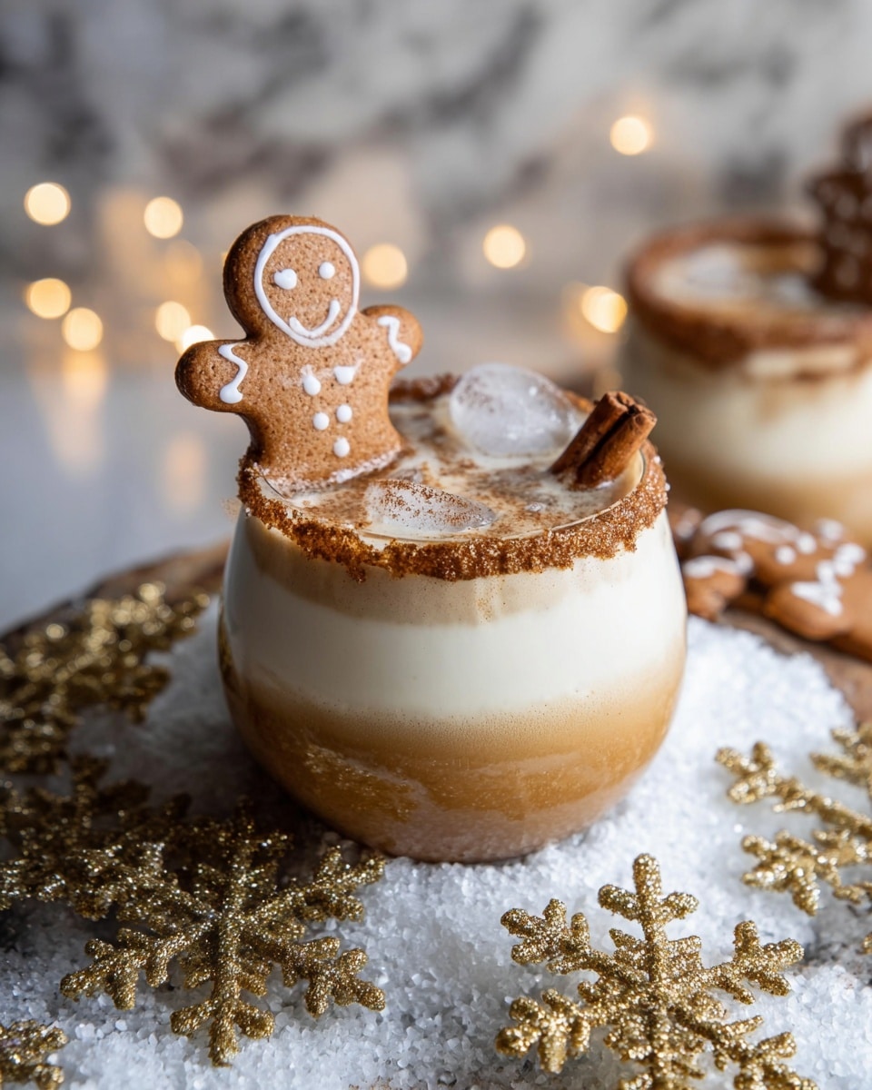 Gingerbread White Russian Recipe - Recipe Image