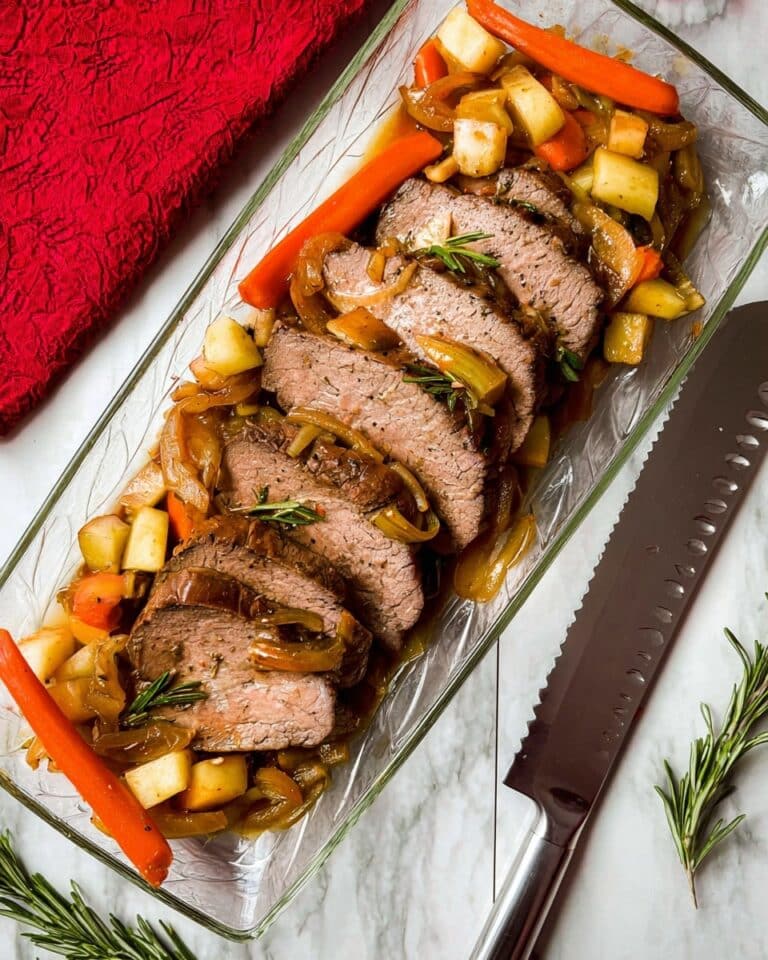 Electric Skillet Pot Roast Recipe