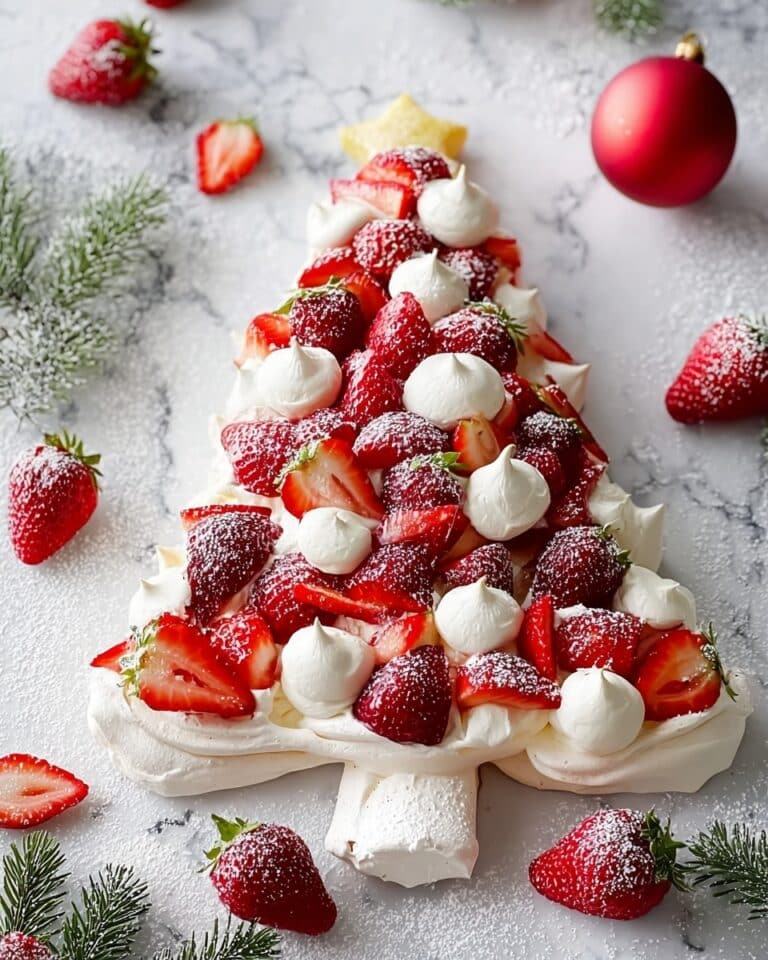 Festive Pavlova Tree Recipe