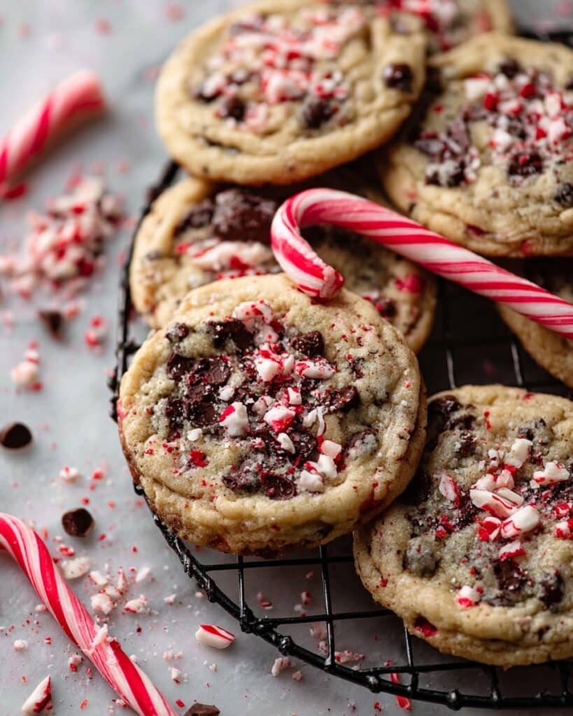 Peppermint Chocolate Chip Cookies Recipe