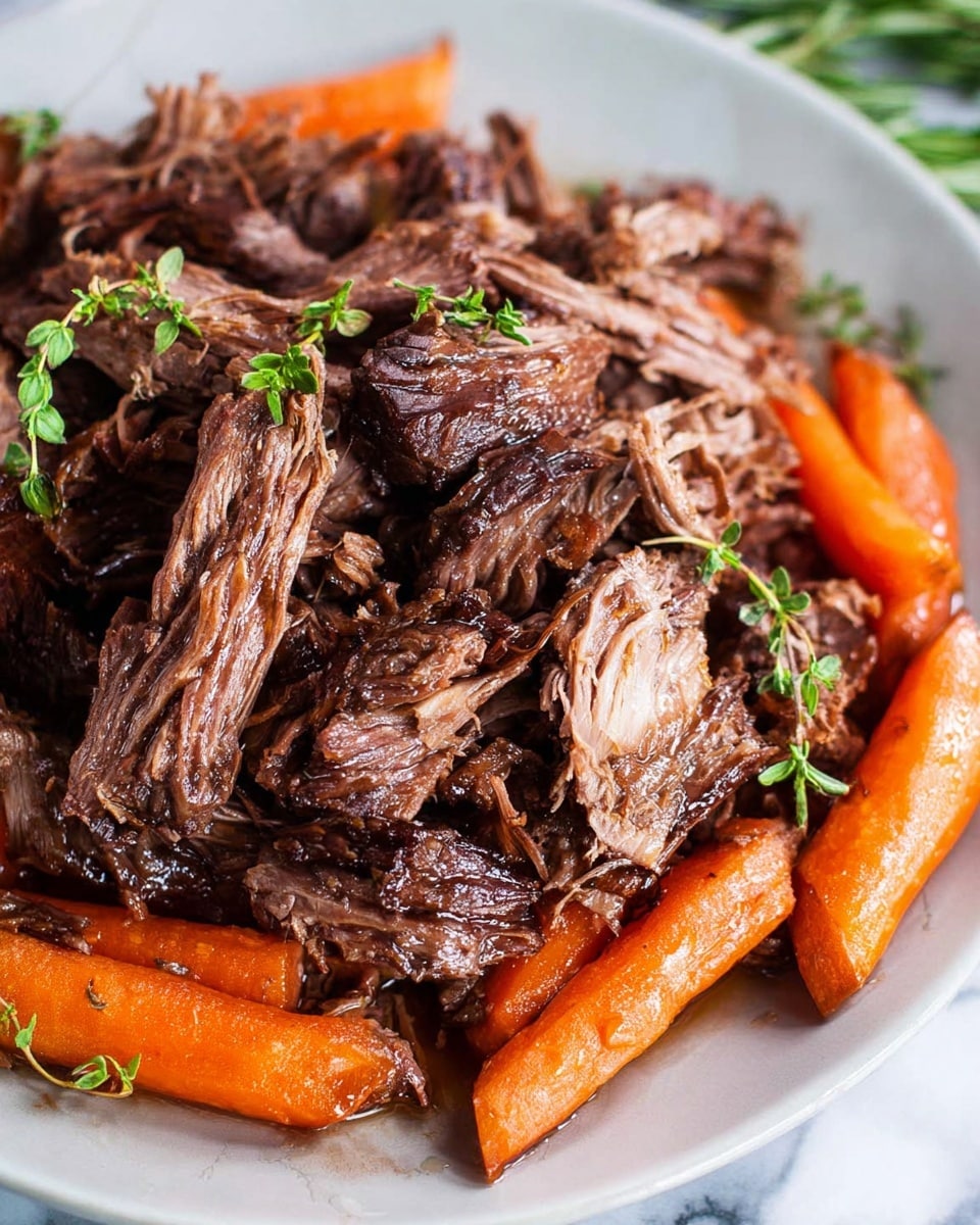 Fall Apart Sirloin Tip Roast Recipe - Recipe Image