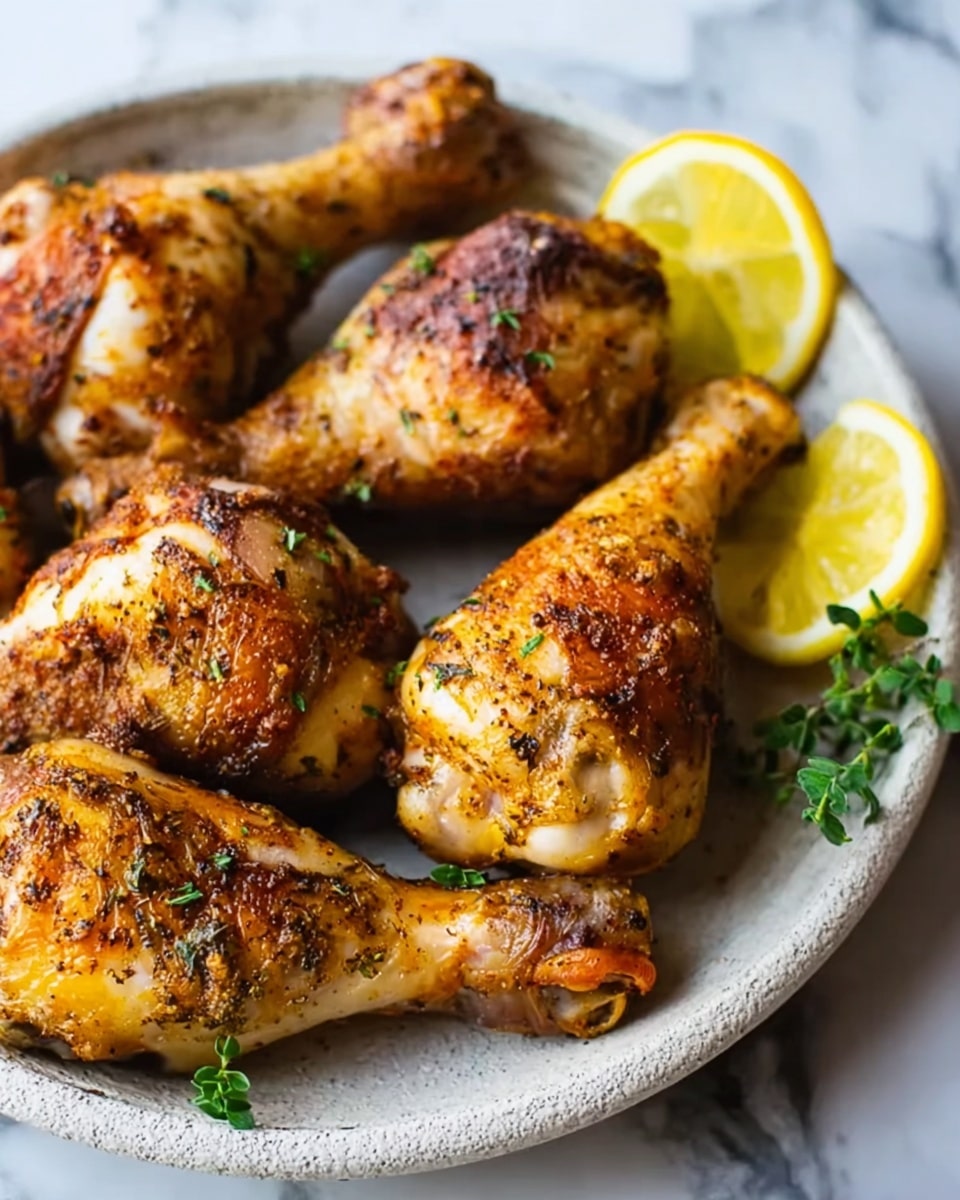 Easy Baked Chicken Legs Recipe - Recipe Image