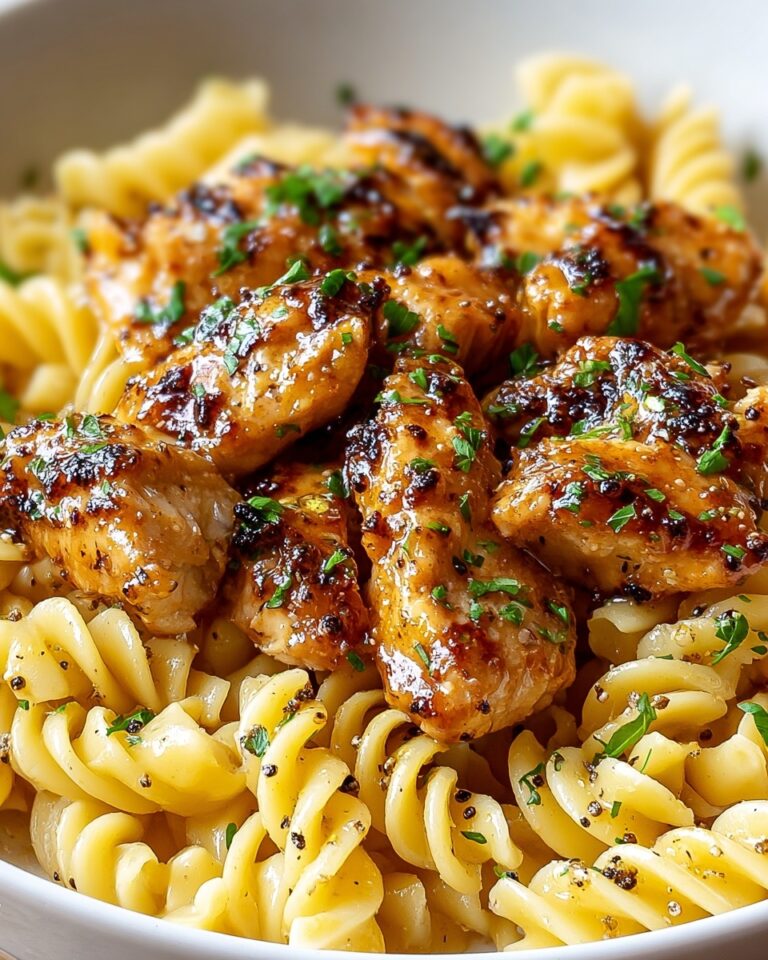 Honey Pepper Chicken Pasta Recipe