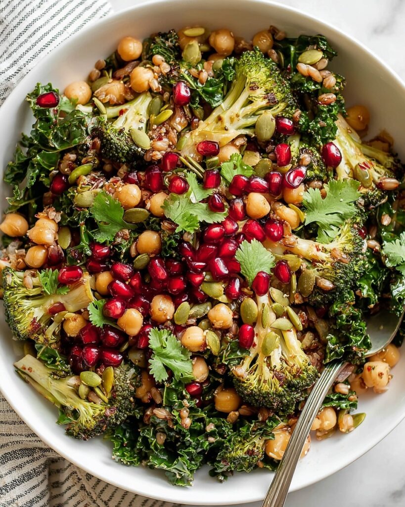 Winter Farro & Kale Salad Recipe