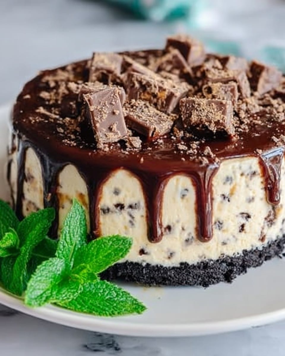Andes Mint Cheesecake Recipe - Recipe Image
