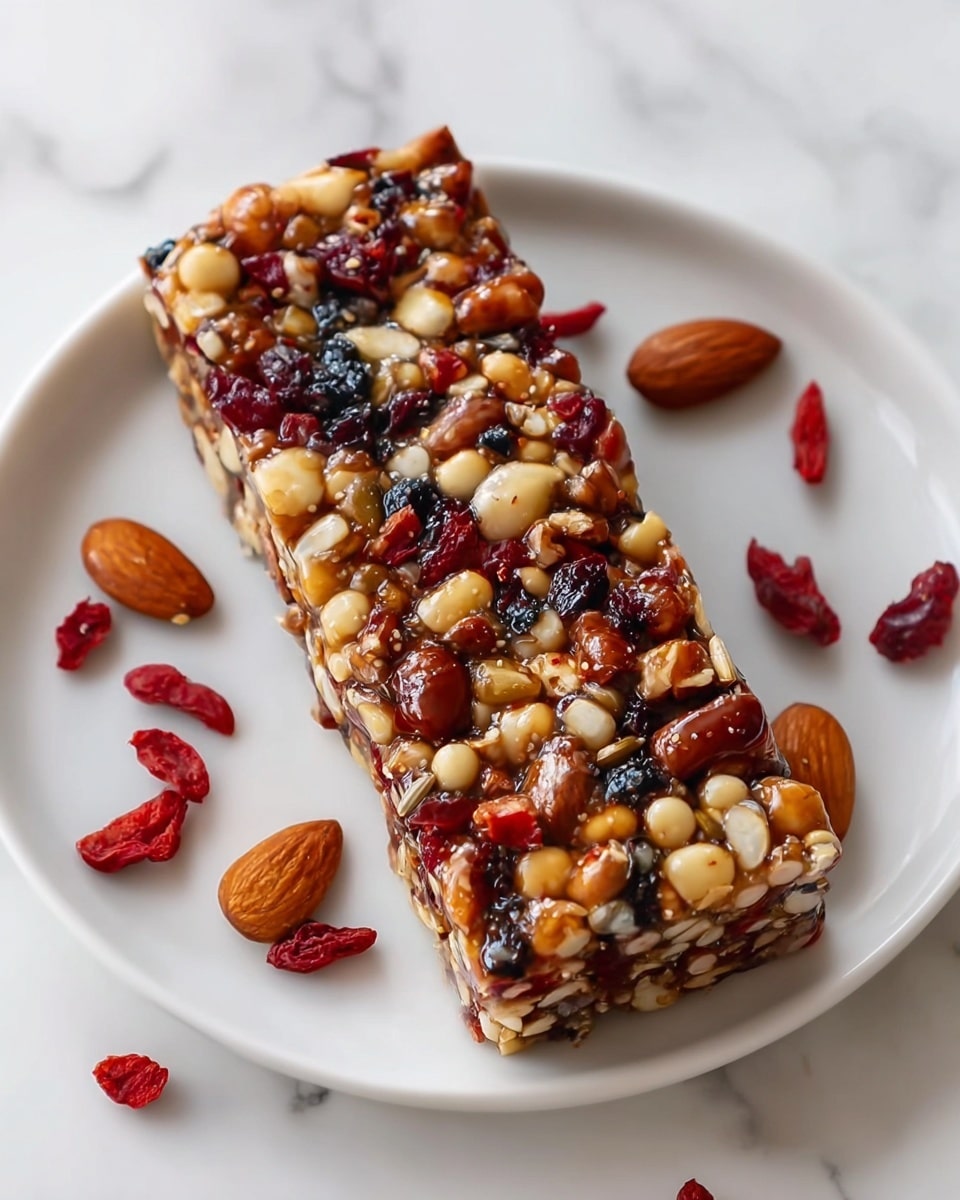Homemade Nut and Seed Energy Bars Recipe - Recipe Image