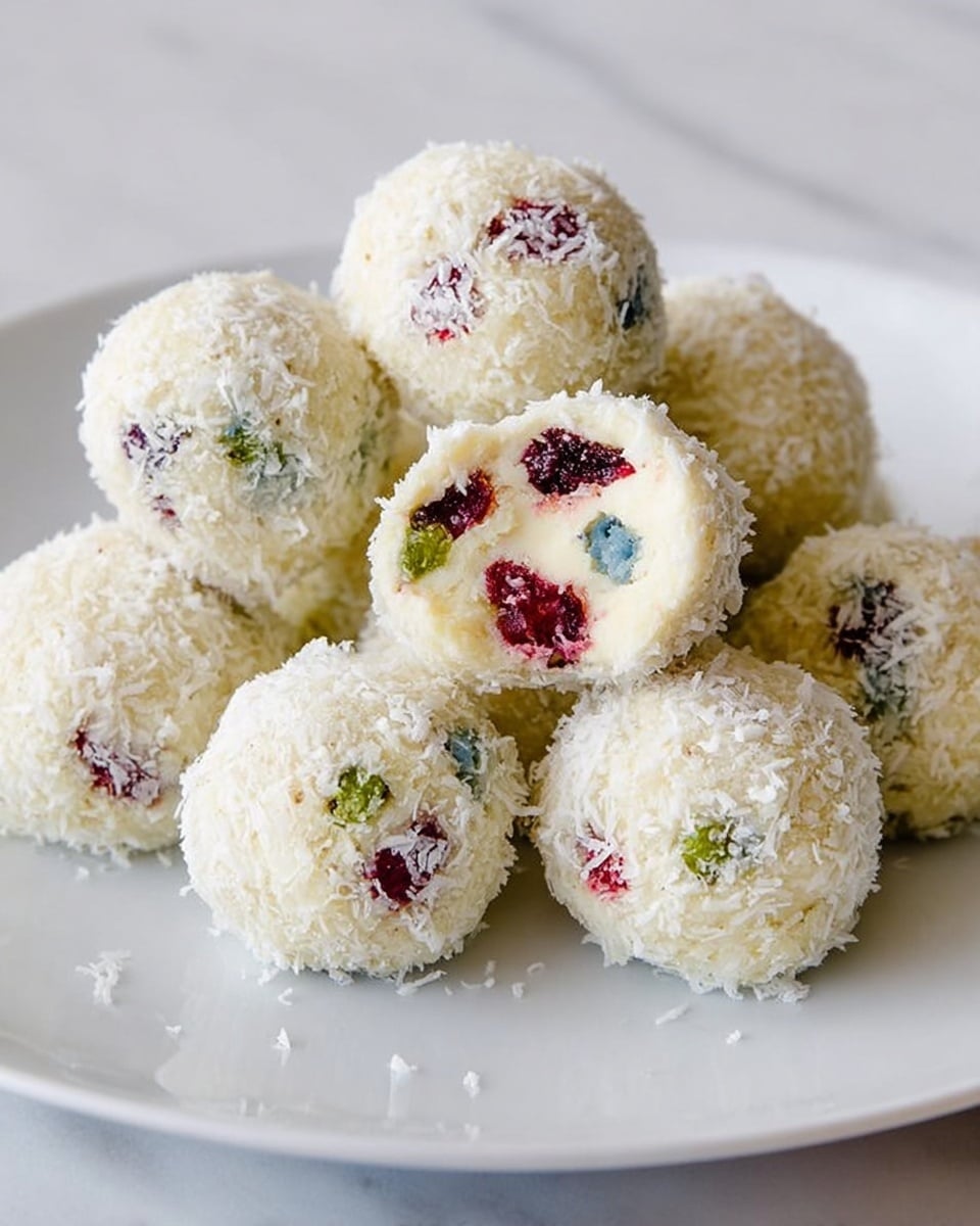 White Christmas Truffles Recipe - Recipe Image