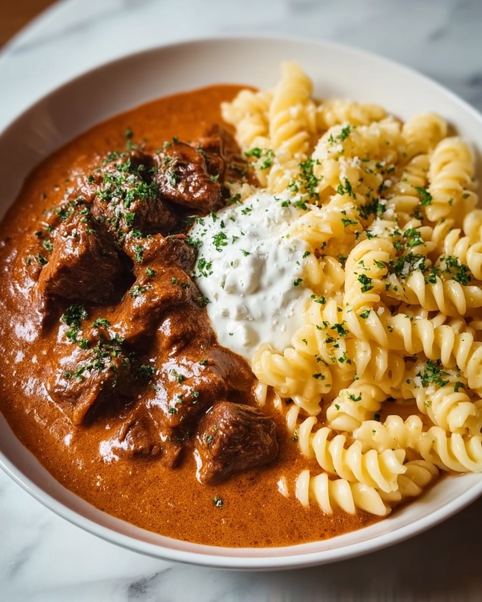 Creamy German Goulash: The Ultimate Comfort Food Recipe - Recipe Image