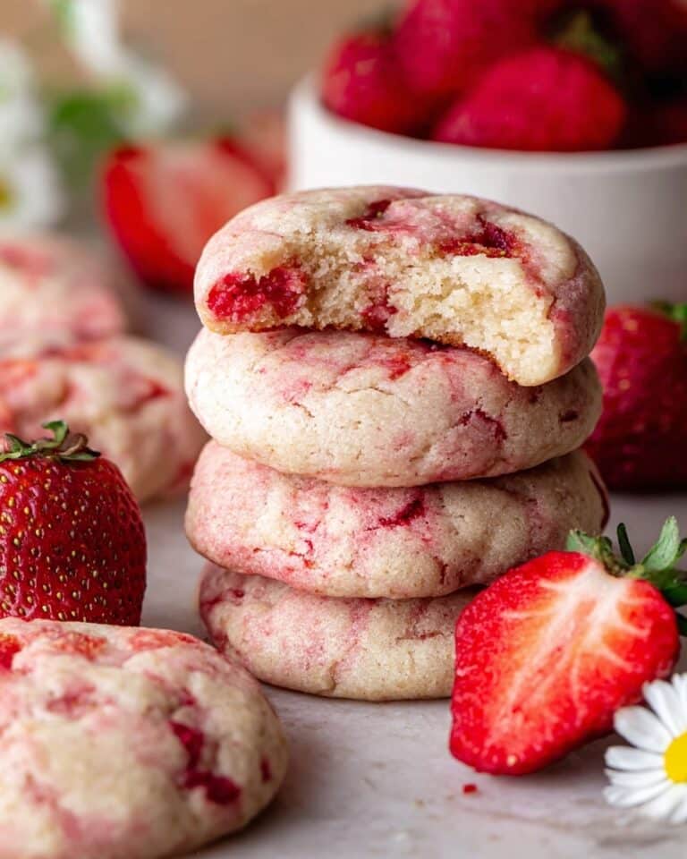 Strawberry Cheesecake Cookies Recipe