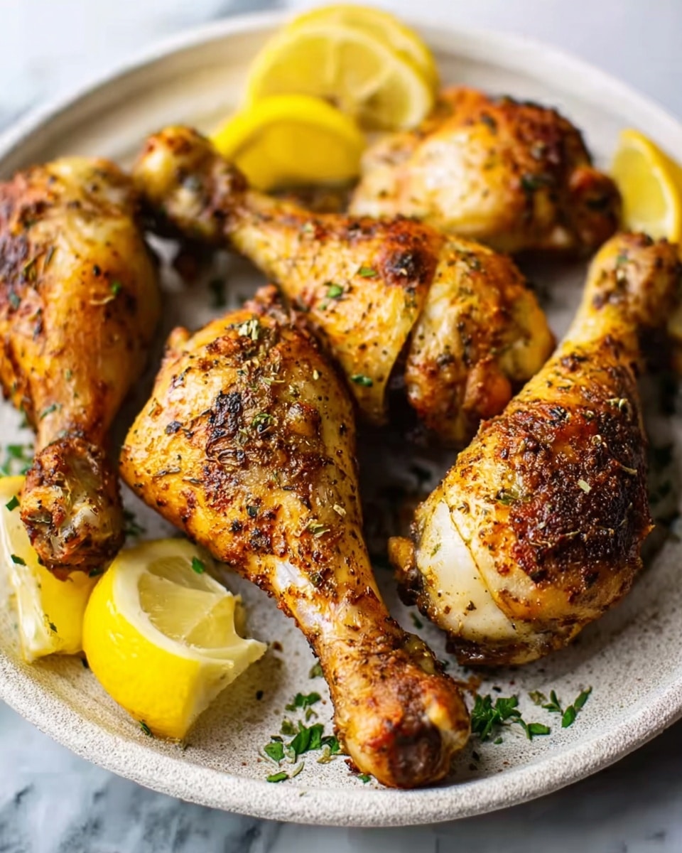 Easy Baked Chicken Legs Recipe - Recipe Image