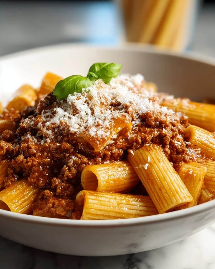 Classic Italian Pasta Bolognese Recipe