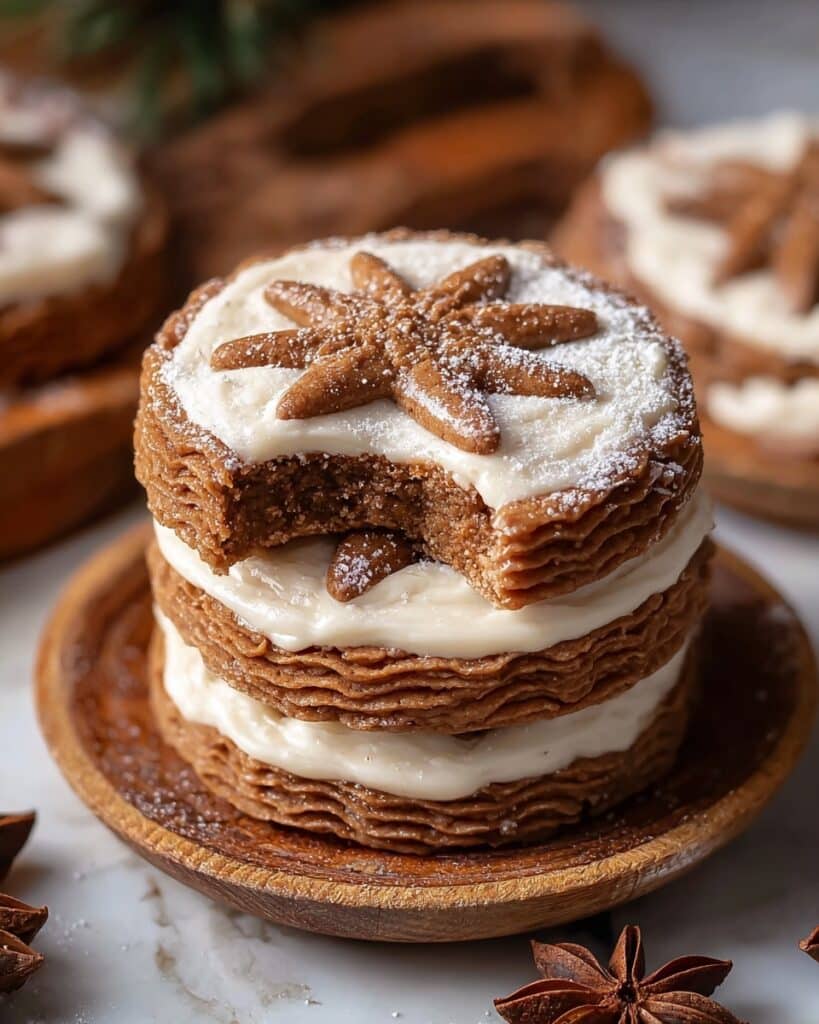 Gingerbread Cheesecake Cookies Recipe