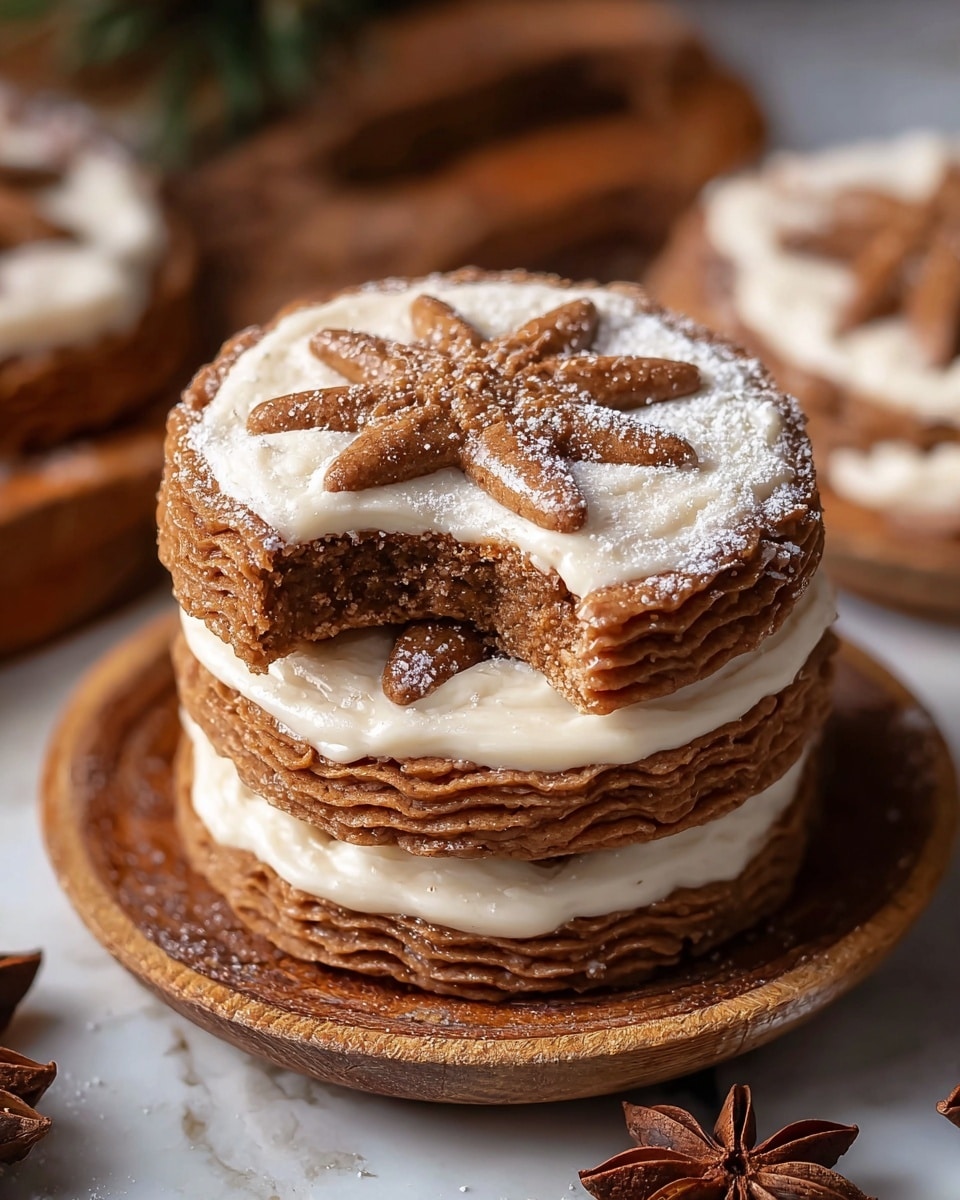 Gingerbread Cheesecake Cookies Recipe - Recipe Image