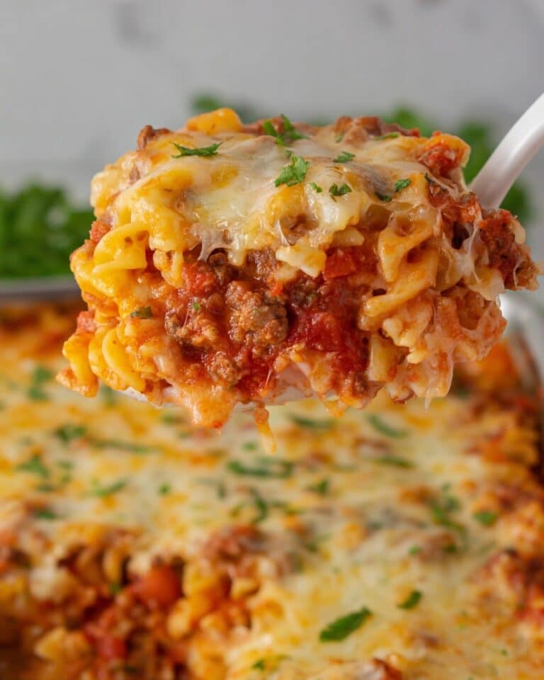 Beef Lombardi Casserole Recipe