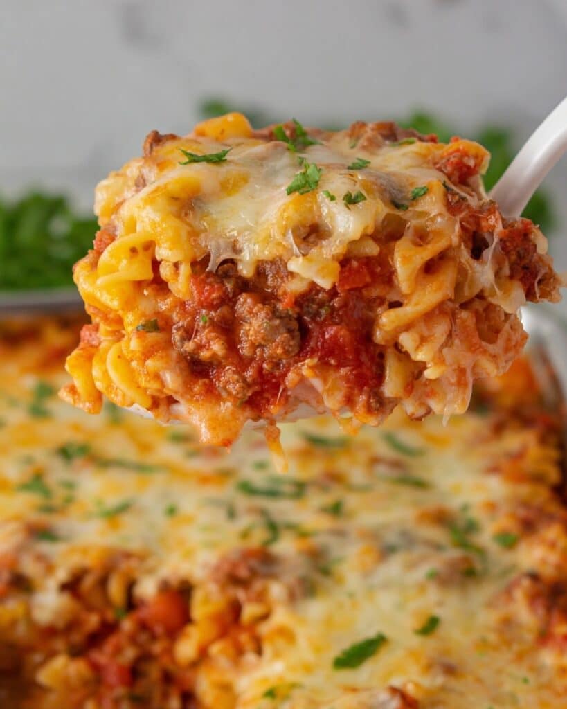 Beef Lombardi Casserole Recipe