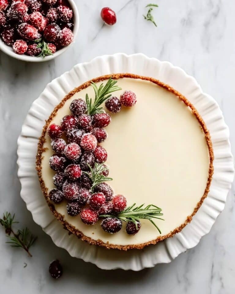 White Chocolate Cranberry Tart Recipe