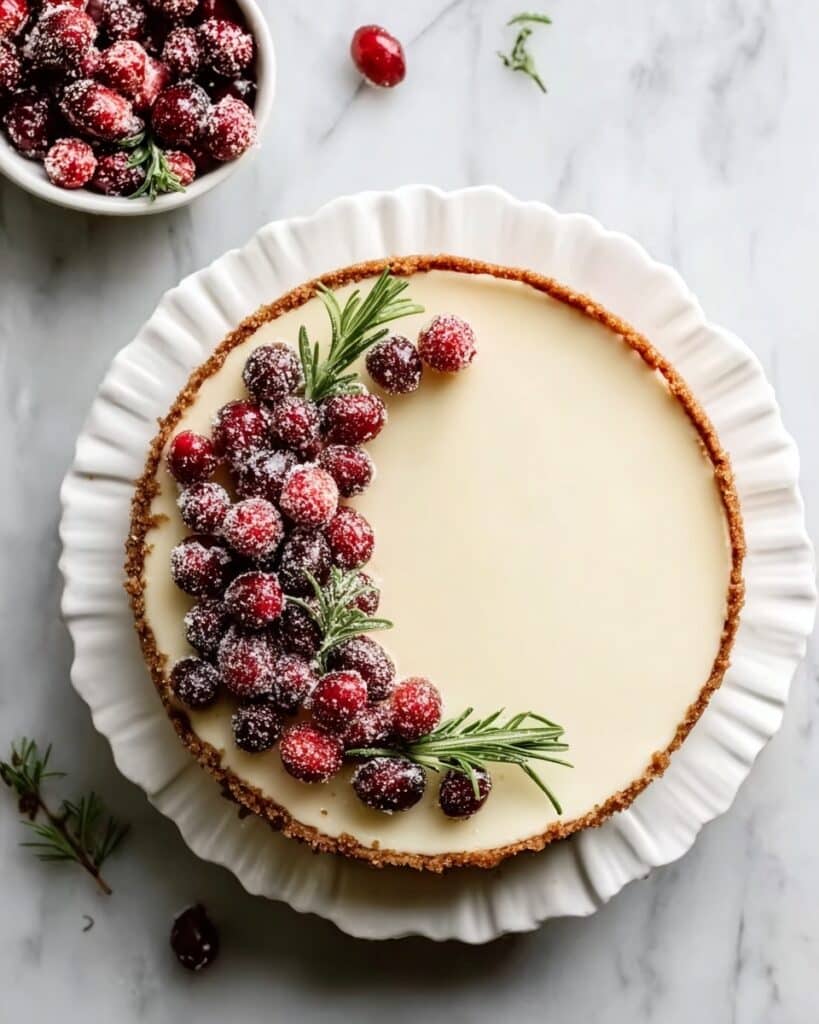 White Chocolate Cranberry Tart Recipe
