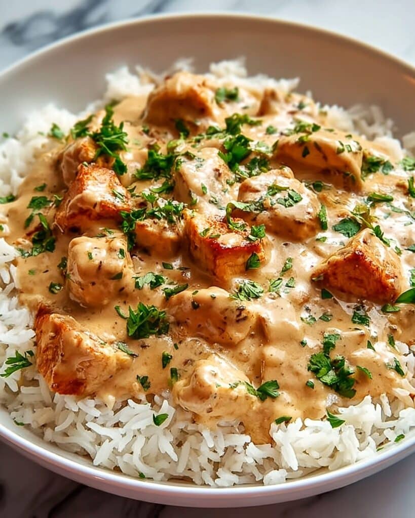 Best Smothered Chicken and Rice Recipe