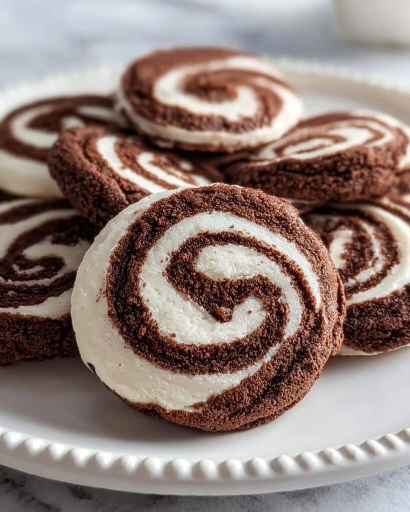Chocolate Marshmallow Swirl Cookies Recipe