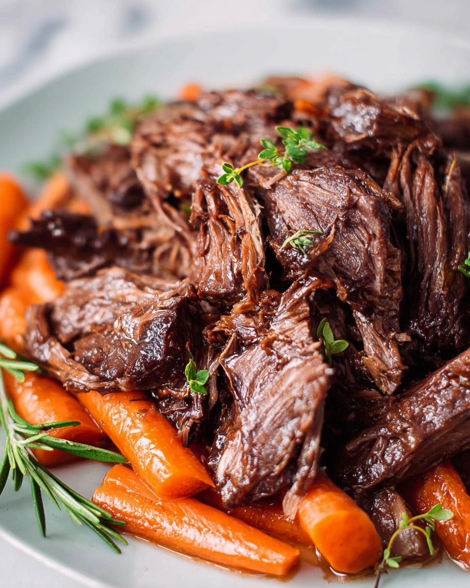 Fall Apart Sirloin Tip Roast Recipe - Recipe Image